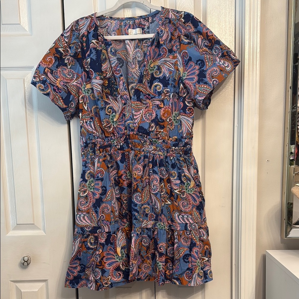 Anthropologie The Somerset Mini Dress ( Ruffled Tiered Sundress)